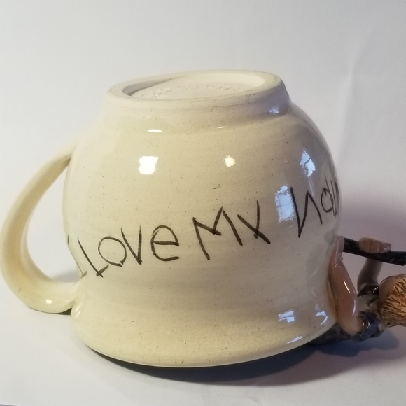 BOY WRITING I LOVE MY NANA UPSIDE DOWN MUG - Picture 3 of 8